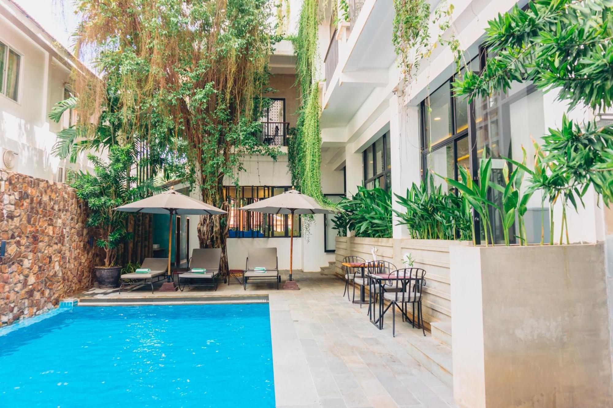Hotel Angkor Aurora Siem Reap Zewnętrze zdjęcie